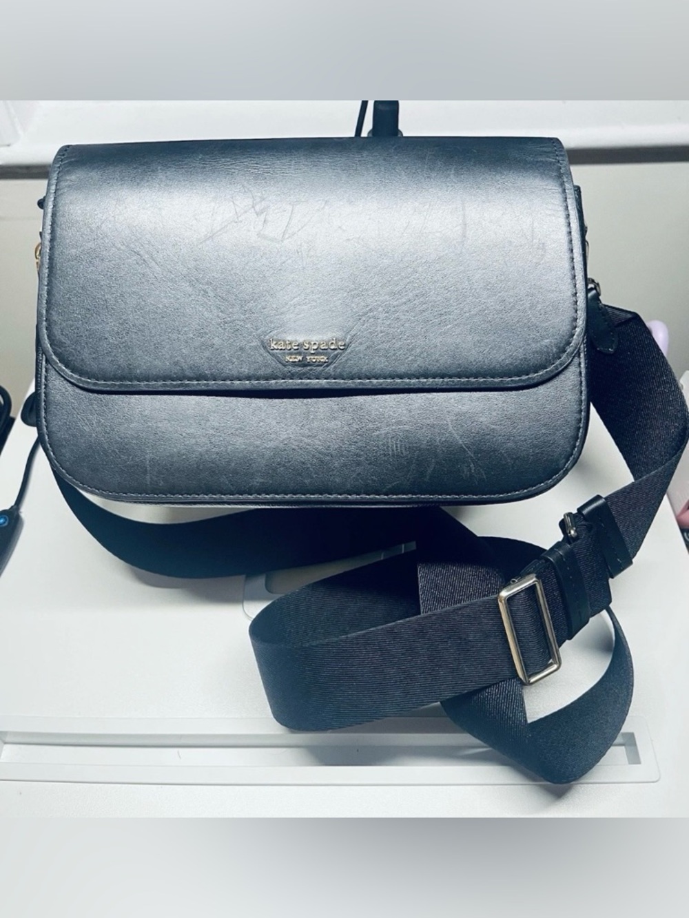 Kate Spade Black Buddie Crossbody Bag